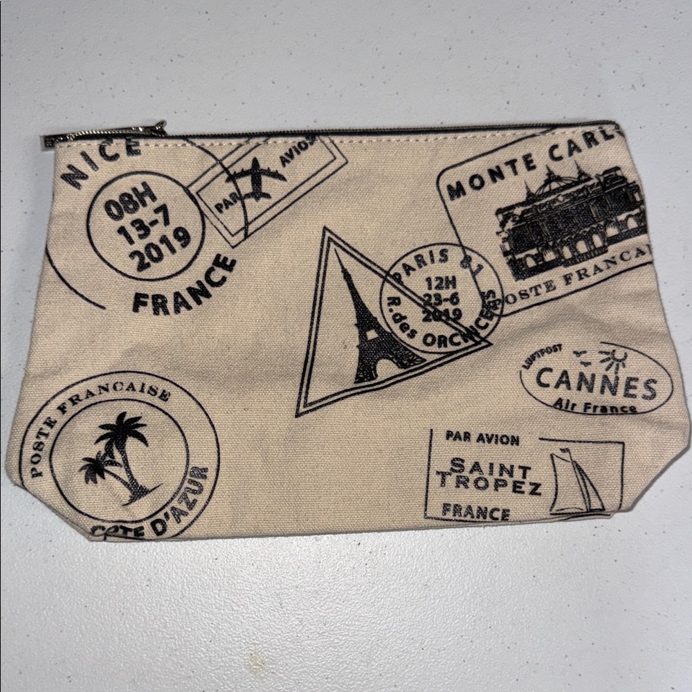 Lancome Cream Travel Stamp Mini Bag